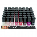 wholesale Drugstore & Beauty: Nail polish Sabrina classic colors on tray 12ml