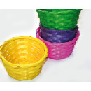 wholesale Decoration:Bast basket round