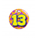Birthday badge - I'm 13