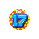 Birthday badge - I'm 17