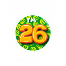 Birthday badge - I'm 26