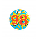 Birthday badge - I'm 98
