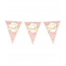 Foil bunting - It's a girl!