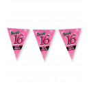 Party bunting - Sweet 16