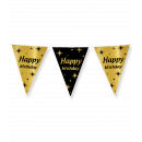Classy Party flags - Happy birthday