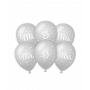 Wedding balloons - Mr. & Mrs.