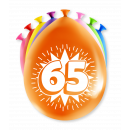 Happy Party Balloons - 65 years