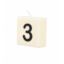 Letter candle - 3