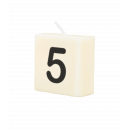 Letter candle - 5
