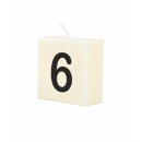 Letter candle - 6
