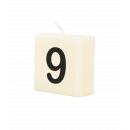 Letter candle - 9