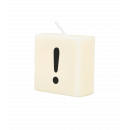 Letter candle - !