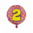 Happy Folienballons - 2 Jahre