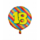 Happy Folienballons - 18 Jahre