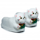 mayorista Ropa / Zapatos y Accesorios: Zapatillas de Casa - Gato de la Suerte Maneki Neko
