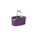 Großhandel Taschen & Reiseartikel: Faltbarer Einkaufskorb SHOP!, violett