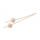 wholesale Decoration: Decorative rattan sticks FANCY HOME, 2 pieces, bal