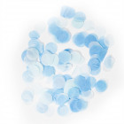 Nagy konfetti kerek baba kék