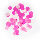 Nagy konfetti kerek baba rózsaszín