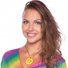 Hippie nyaklánc Sárga