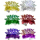 tarka holografikus Happy Birthday 'tiara'