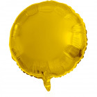 Fólia lufi Kerek Arany színű - 45 cm