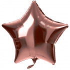 Fólia léggömb csillag alakú bronz - 48 cm