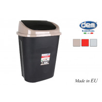 Scatola portaoggetti con coperchio Dem Kira Trasparente 25 L - Dem