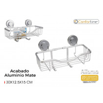 COLGADOR BAÑO CESTA ALLUMA CONFORTIME