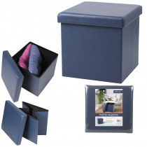 Seat foldable storage box 110l black for wholesale sourcing !
