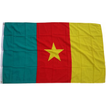 XXL Fahne Flagge Kamerun 250 x 150 cm im Großhandel auf zentrada !