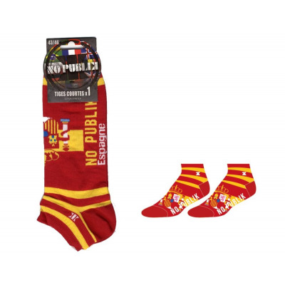 Chaussettes Courtes Homme Coupe Du Monde Espagn Du Grossiste Et Import