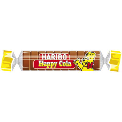 Мармелад жевательный Haribo рулетики со вкусом колы, 25г, м/у (4001686383025)