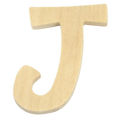 Wooden Letter J Fsc Mix Credit 6cm O From Wholesale And Import