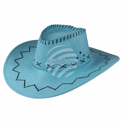 baby blue cowboy hat