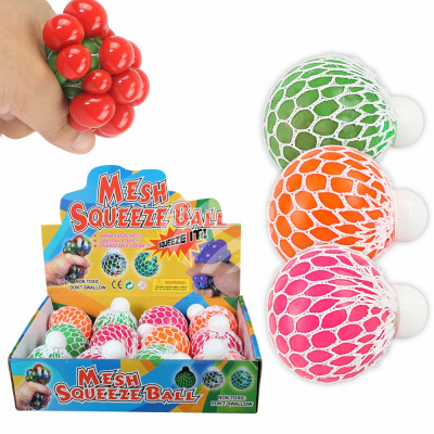 squishy squeeze mesh balls