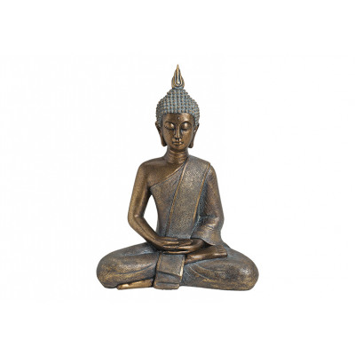 Buddha in oro di poli, B31 x H43 cm x T17