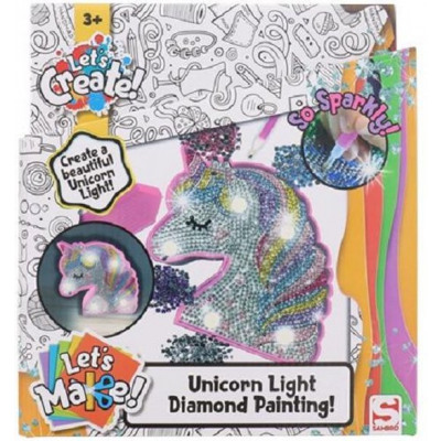Let's Create Unicorn Light Diamond Painting 22