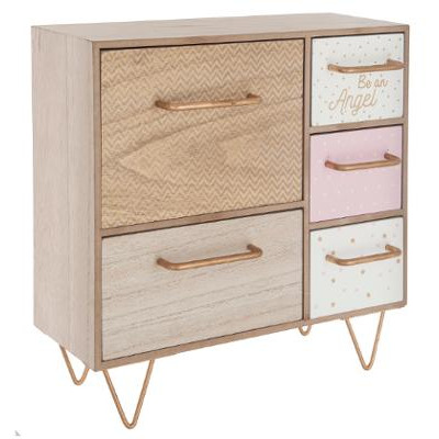 Storage 5 Drawers Feet Multicolored From Wholesale And Import
