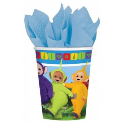 Teletubbies Pappbecher Mit 8 Stuck 266 Ml Aus Grosshandel Und Import
