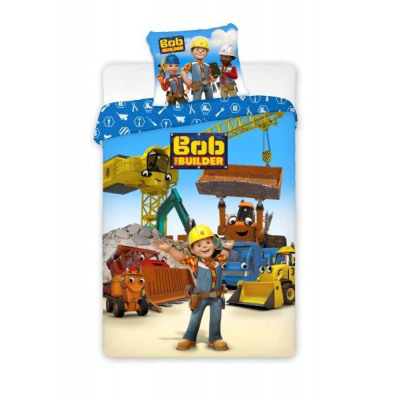 Bedding Set Coton 140x200 Bob The Builder From Wholesale And Import
