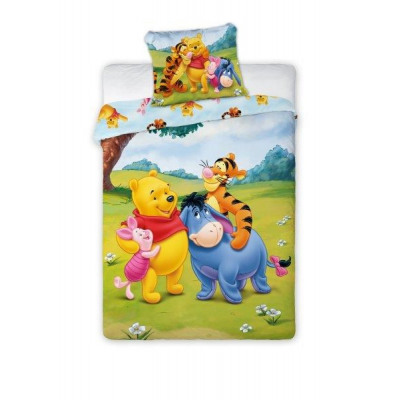 Bed Linen For Crib 135x100 60x40 Winnie The Pooh From Wholesale