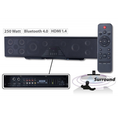 Auvisio 6-channel 3D soundbar 5.1 