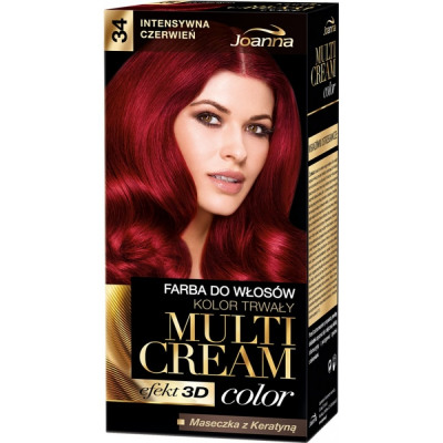 Multi Pinturas Para El Cabello Rojo Intenso Nº 34 Del Comercio Al Por Mayor Y Importacion