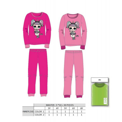 lol pajamas size 14