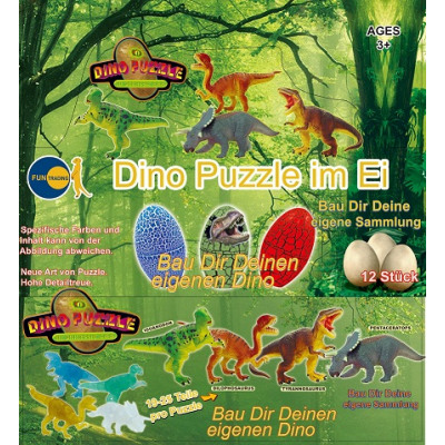 dino puzzle egg