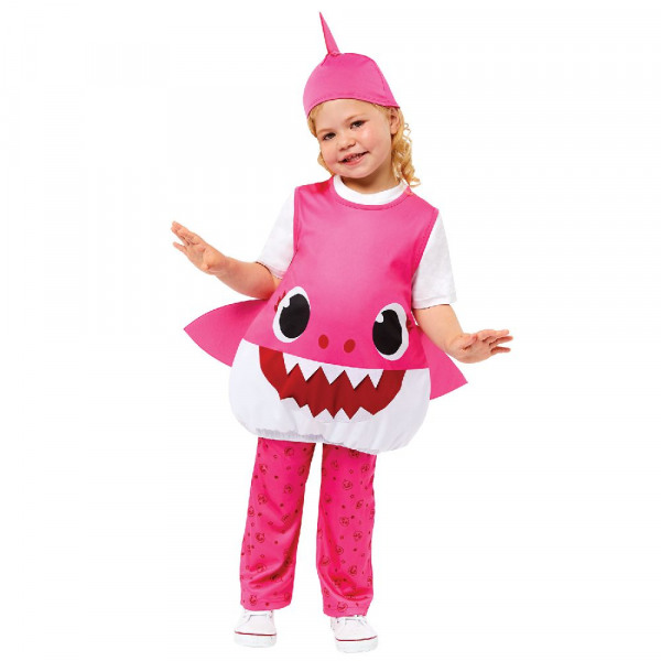 Disfraz de beb Baby Shark Pink Momia 1 2 a os En las compras al