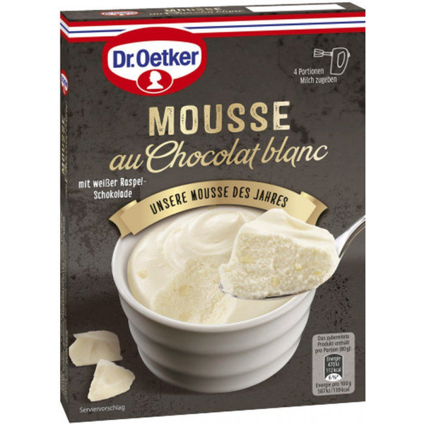 Chocolat au lait râpé 100 g Dr. Oetker