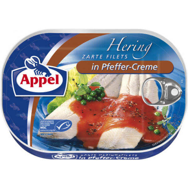 Appel herring ! sourcing can fillet for wholesale pepper-cr200g