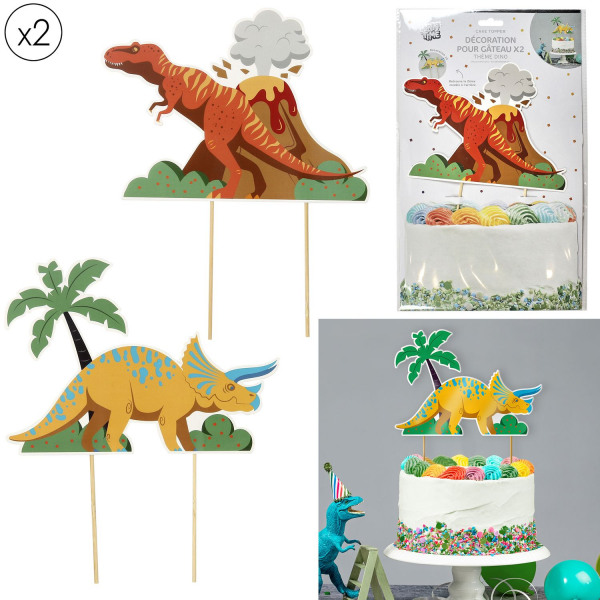 Dinosaur Cake Toppers, DIY Dino Topper, Dino Party Printed Cake Topper,  Dinosaur Birthday Party Kits - Etsy